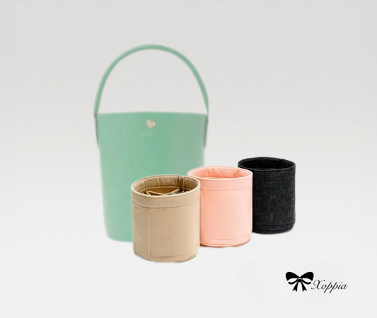 Bag Organizer For ÉPURE Bucket bag S | Bag Insert For Bucket Bag | Felt Bag Organizer For Designer Bag