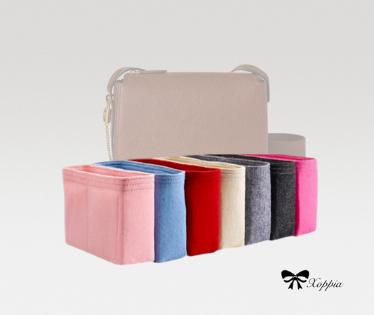 Bag Organizer For Billie Shoulder Bag | Bag Insert For Shoulder Bag | Felt Bag Organizer For Handbag Bag