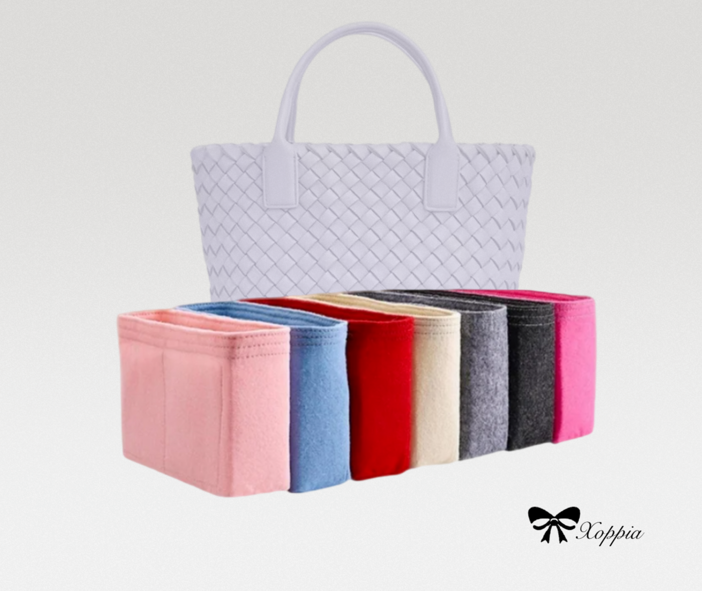 Bag Organizer For Mini Small Medium Large Cabat Bag | Bag Insert For Tote Bag | Felt Bag Organizer For Handbag Bag