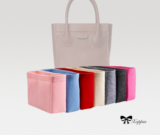 Bag Organizer For Edith tote bag | Bag Insert For Tote Bag | Felt Bag Organizer For Handbag Bag