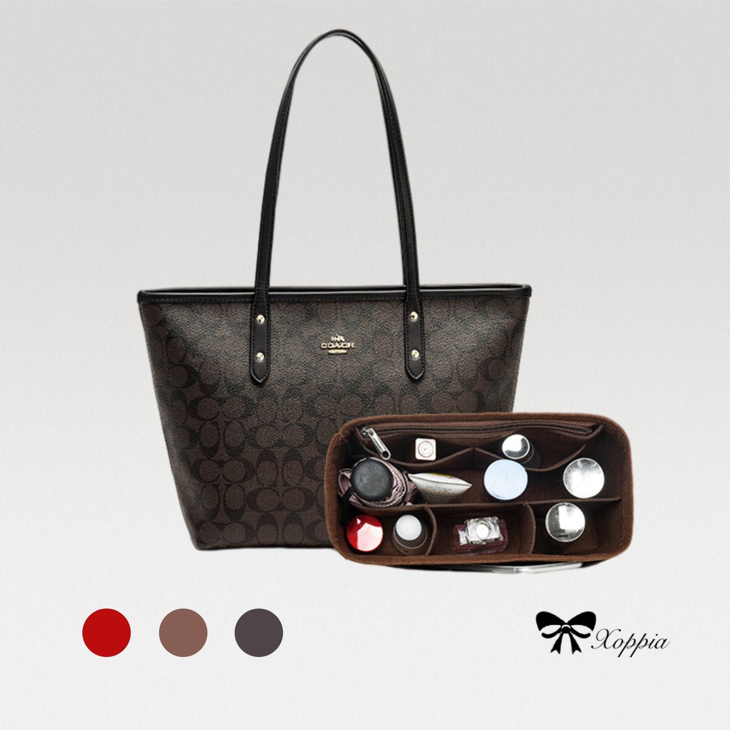 Bag Organizer For Central Tote Bag. Bag Insert For Classical Tote Bag.