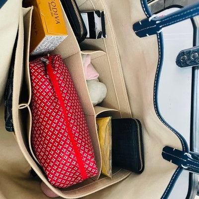 Bag Organizer For Tote Bag. Purse Insert For Handbags.