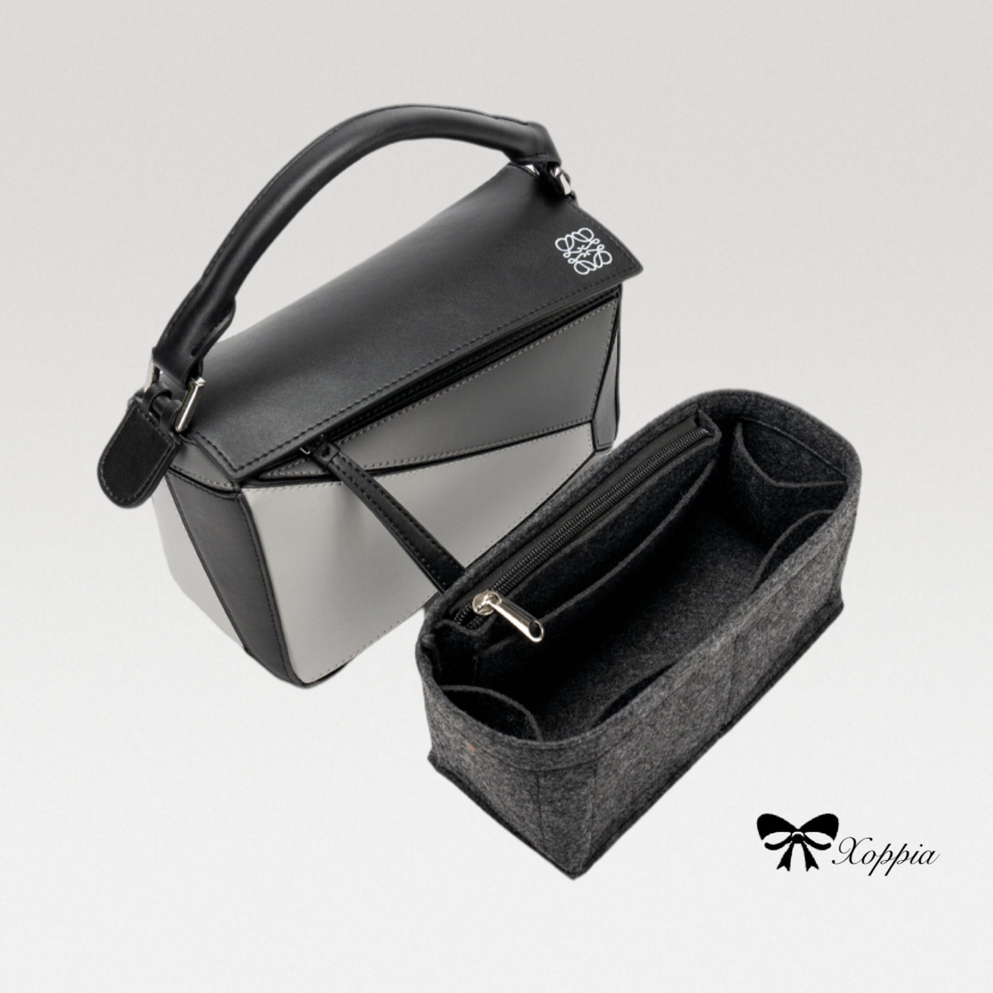 Bag Organizer For Puzzle Bag. Bag Insert For Shoulder Bag.