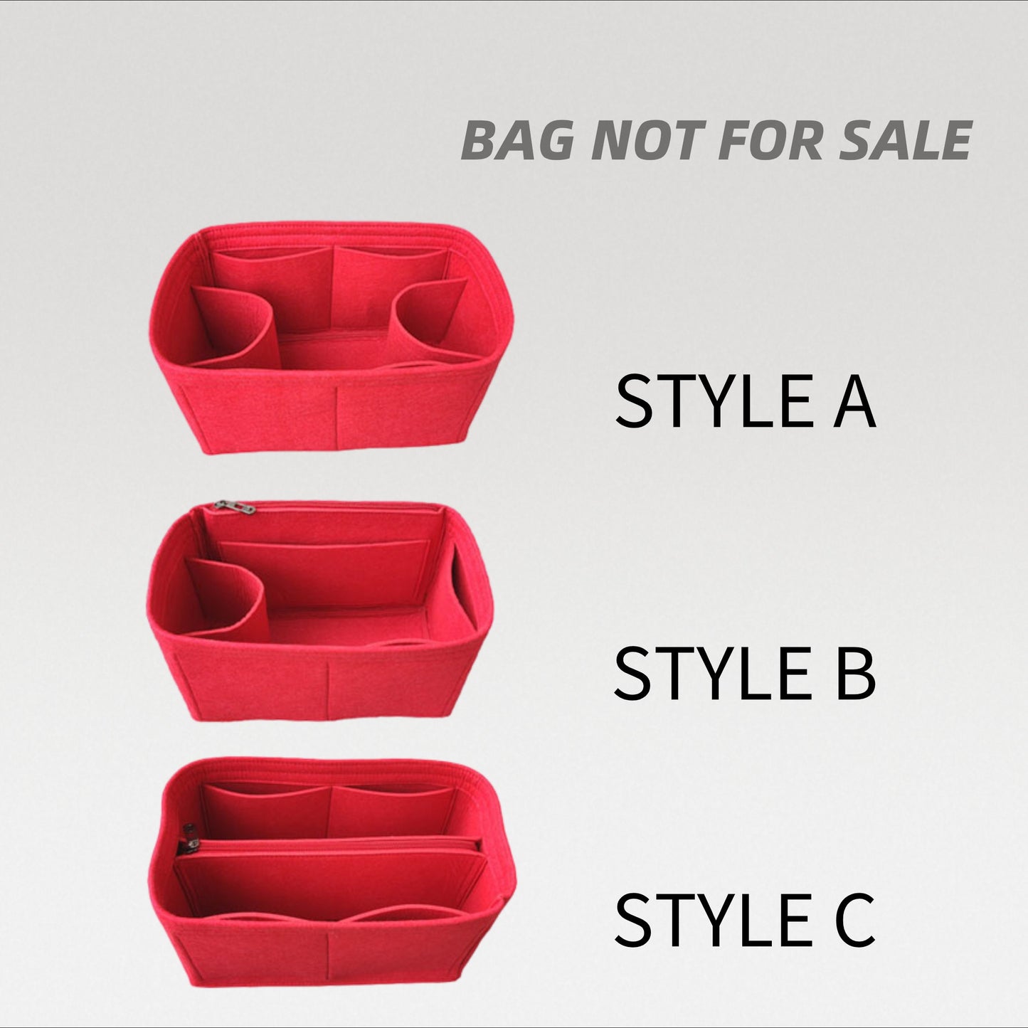 Bag Organizer For Leather Hadley Hobo 21. Bag Insert For Classical Hobo Bag.