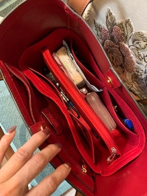 Bag Organizer For Tote 27 32 Bag. Bag Insert For Classical Tote Bag.