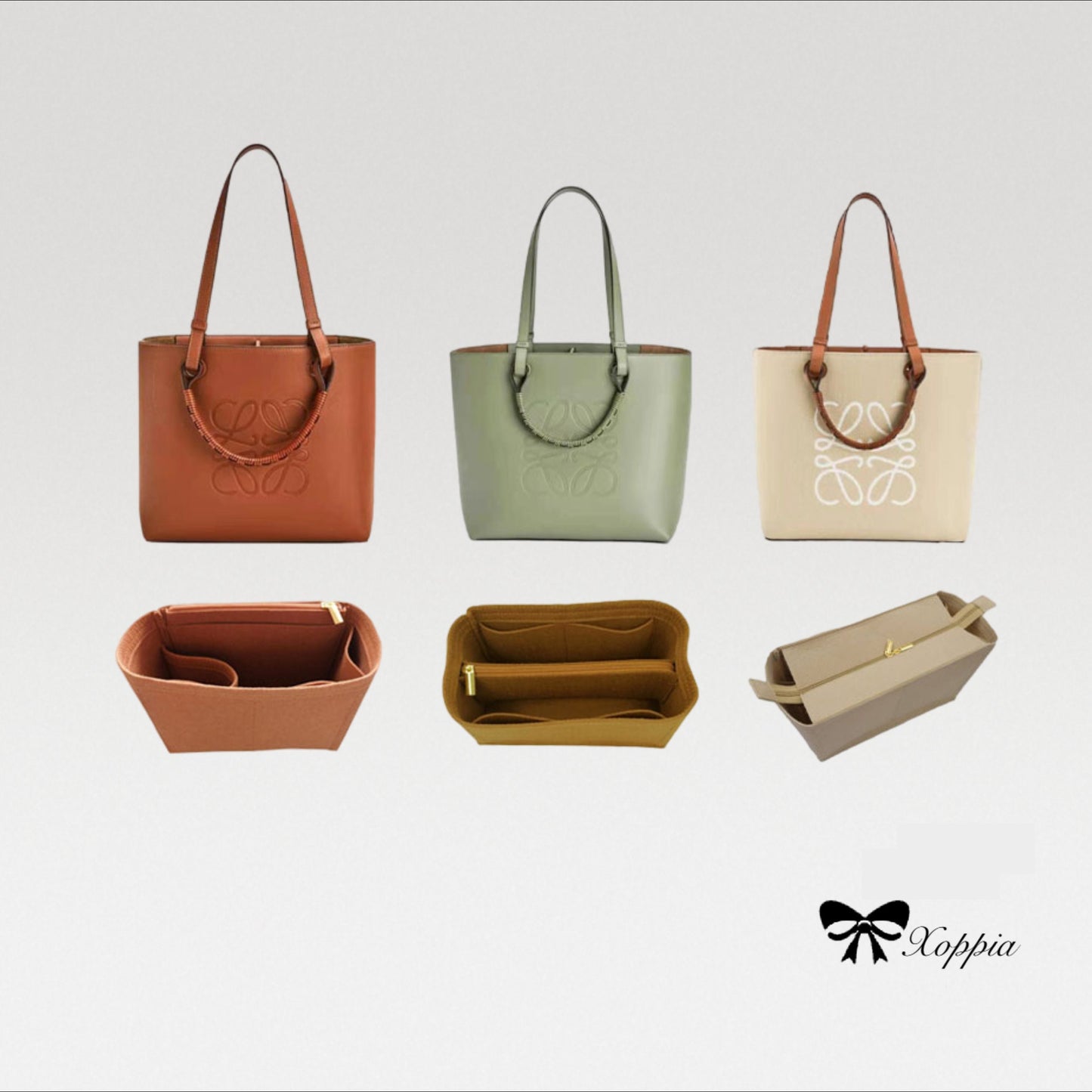 Bag Organizer For Anagram Tote Bag. Bag Insert For Tote Bag.