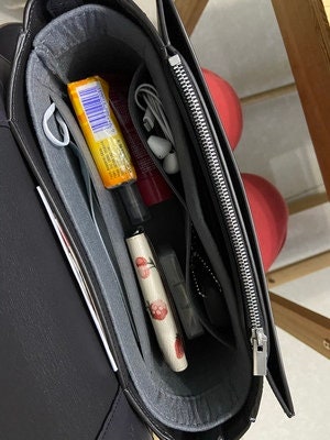 Bag Organizer For Frame Shoulder bag. Bag Insert For Classical Handbag.