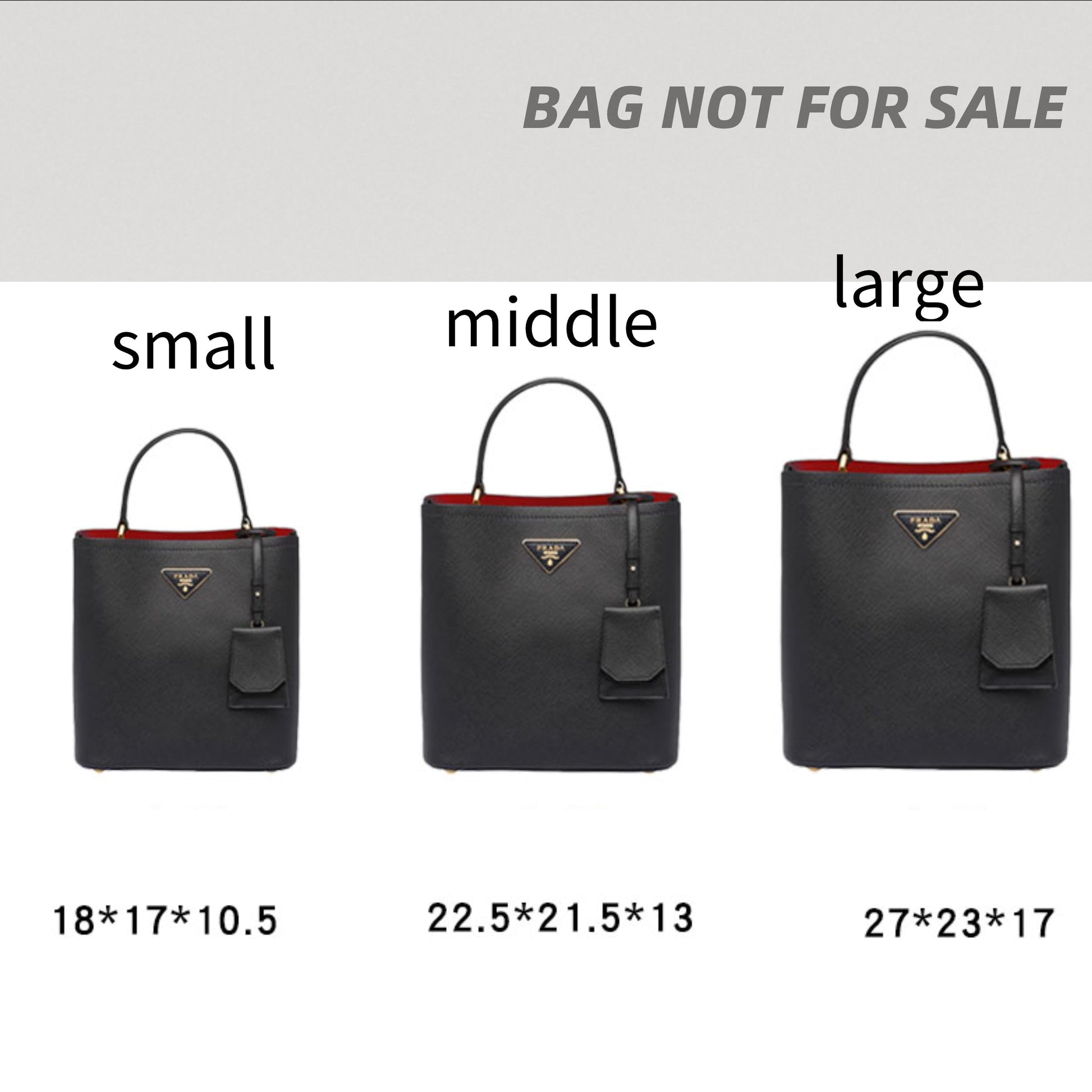 Bag Organizer For Double Bucket Bags. Bag Insert For Bucket Bag.