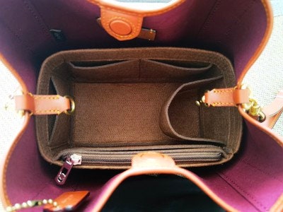 Bag Organizer For Leather Hadley Hobo 21. Bag Insert For Classical Hobo Bag.