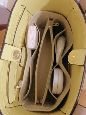 Bag Organizer For Tote 27 32 Bag. Bag Insert For Classical Tote Bag.