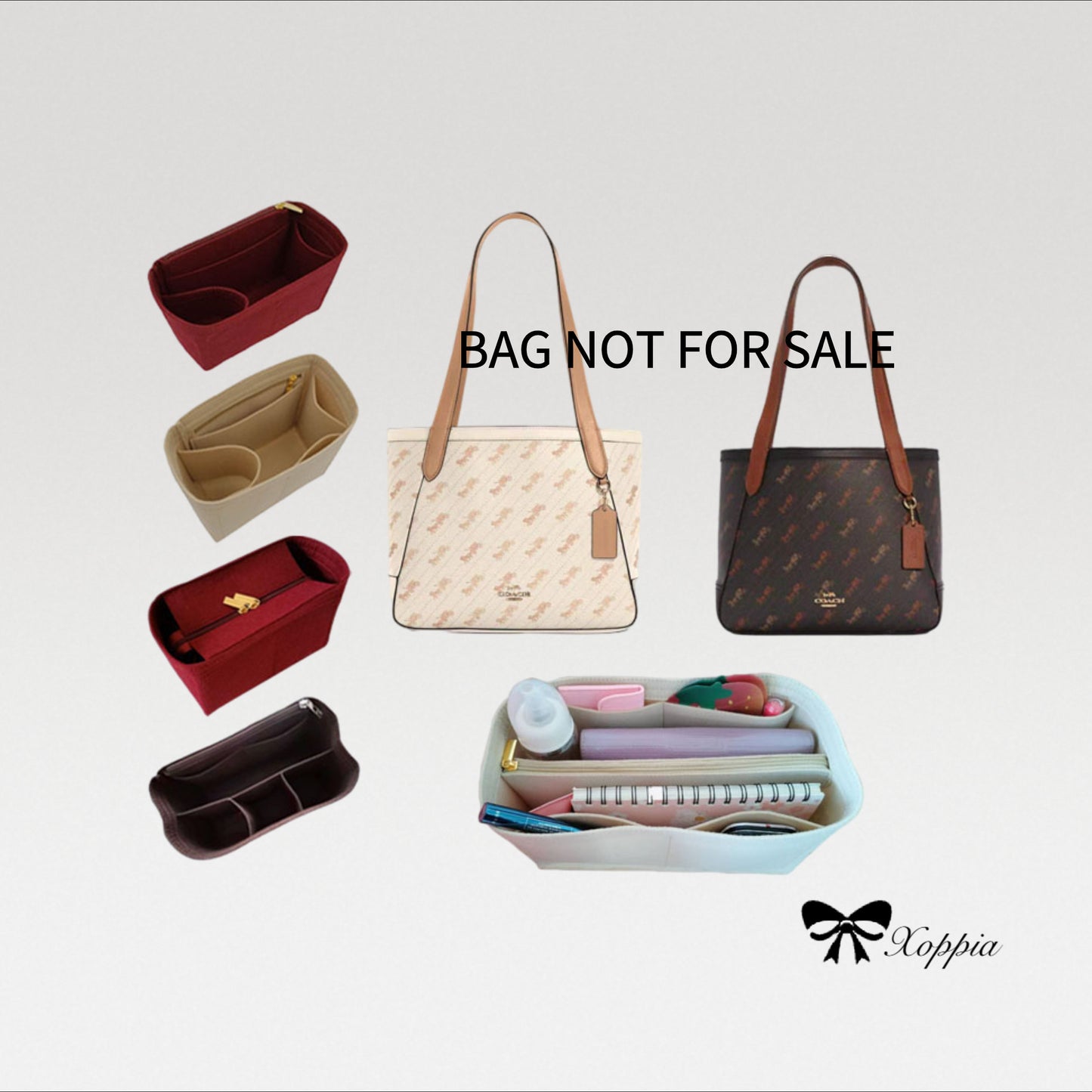 Bag Organizer For Tote 27 32 Bag. Bag Insert For Classical Tote Bag.