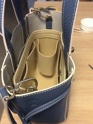 Bag Organizer For NET Bucket Bag. Bag Insert For Classical Bucket Bag.