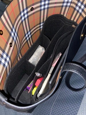 Bag Organizer For BBR Tote Bag. Bag Insert For Classical Designer Bag.