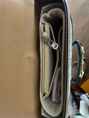 Bag Organizer For 1955 Saddle Shoulder Bag. Bag Insert For Classical Bag.