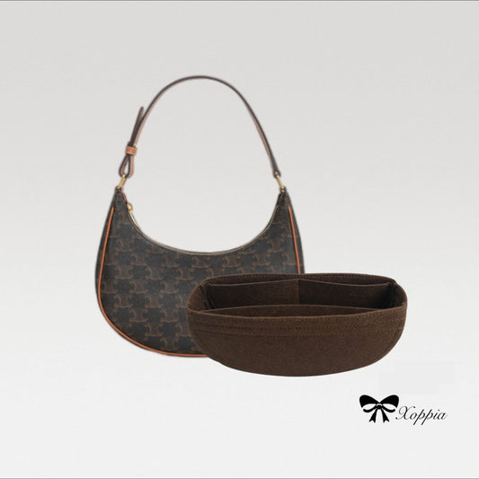 Bag Organizer For AVA TRIOMPHE CANVAS Hobo Bag. Bag Insert For Classical Hobo Bag.