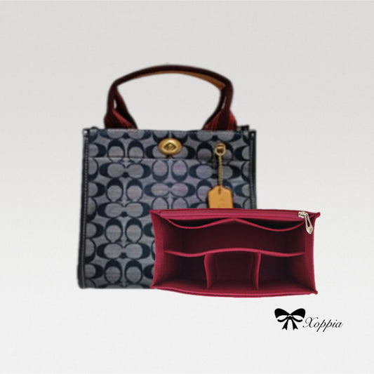 Bag Organizer For Chambray Handbag. Bag Insert For Classical Handbag.