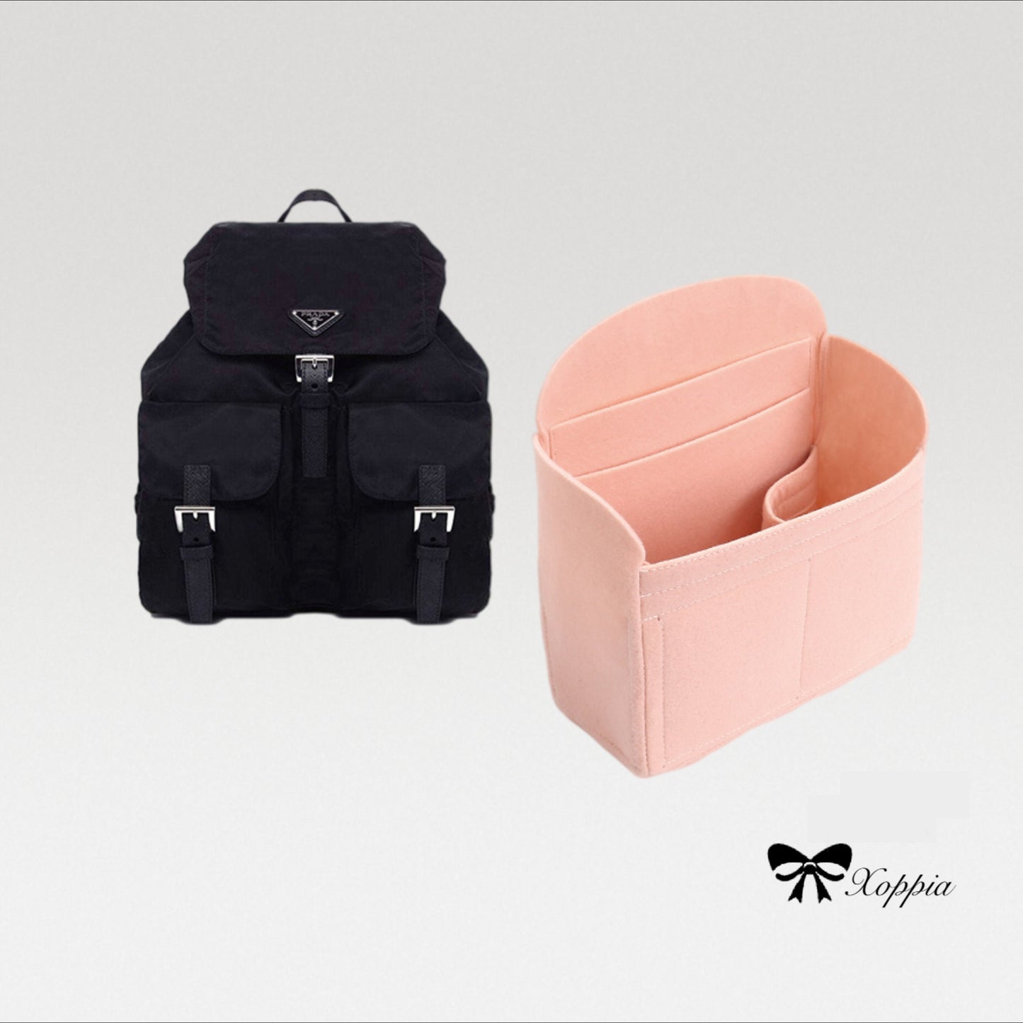Bag Organizer For Nylon BackpackBackpacks. Bag Insert For Backpack Bag.