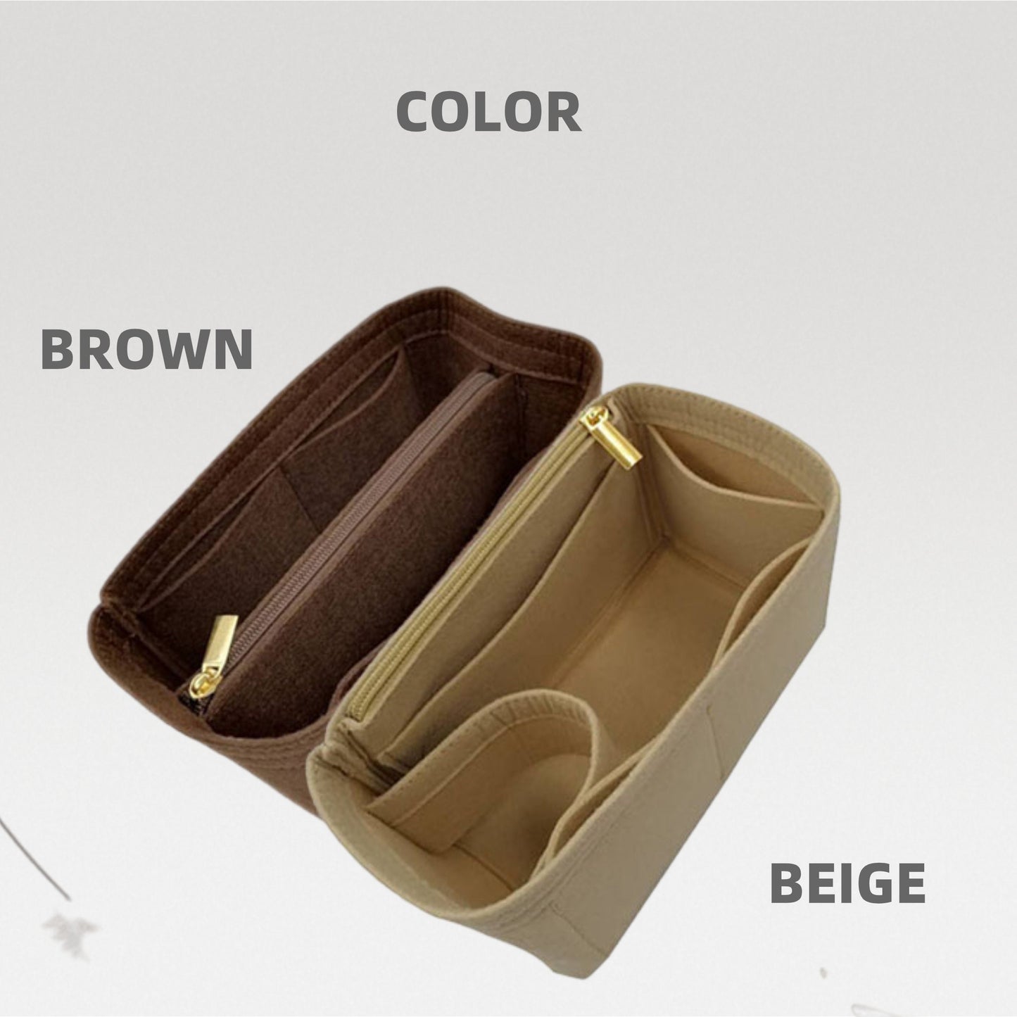 Bag Organizer For BBR The Belt Tote Bag. Bag Insert For Classical Designer Bag.