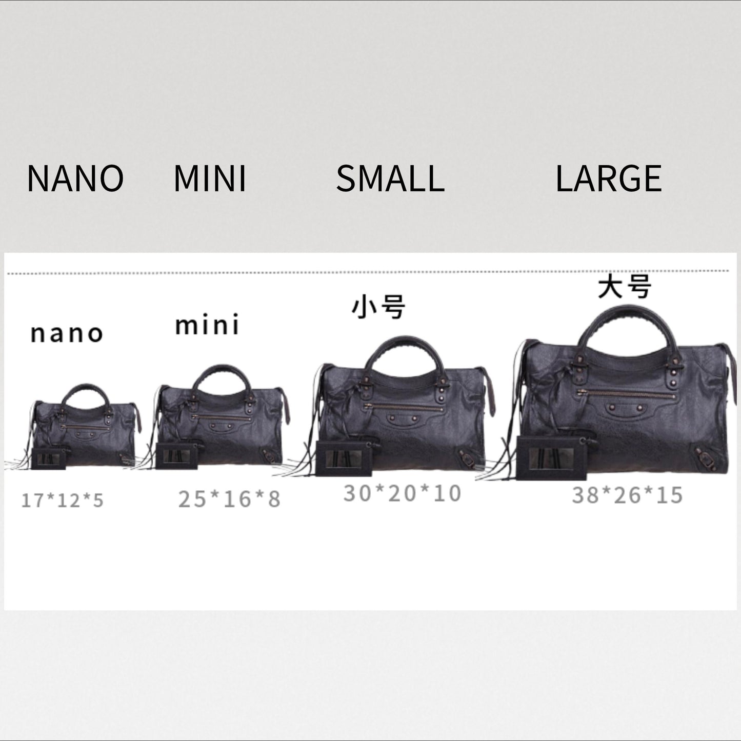 Bag Organizer For City Bag. Bag Insert For Classical Tote Shoulder Bag.