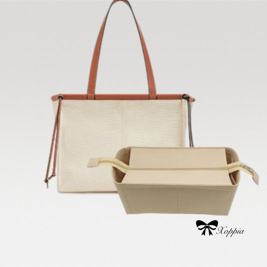 Bag Organizer For Cushion Tote Bag. Bag Insert For Tote Bag.