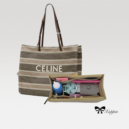 Bag Organizer For Square Cabas Tote Bag. Bag Insert For Classical Tote Bag.