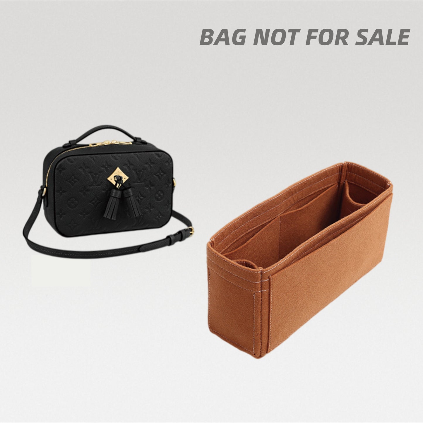 Bag Organizer For SAINTONGE Crossbody Bag. Bag Insert For Classical HandBag.