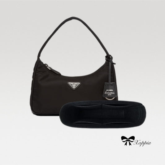 Soft and Light】Bag Organizer Insert For Prada Duet Re-nylon