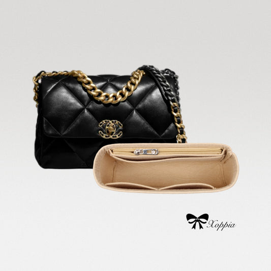 Zoomoni Premium Bag Organizer for Chanel Cerf Medium Insert [35cm/13.7″]  (Handmade/20 Color Options) [Purse Organiser, Liner, Insert, Shaper]