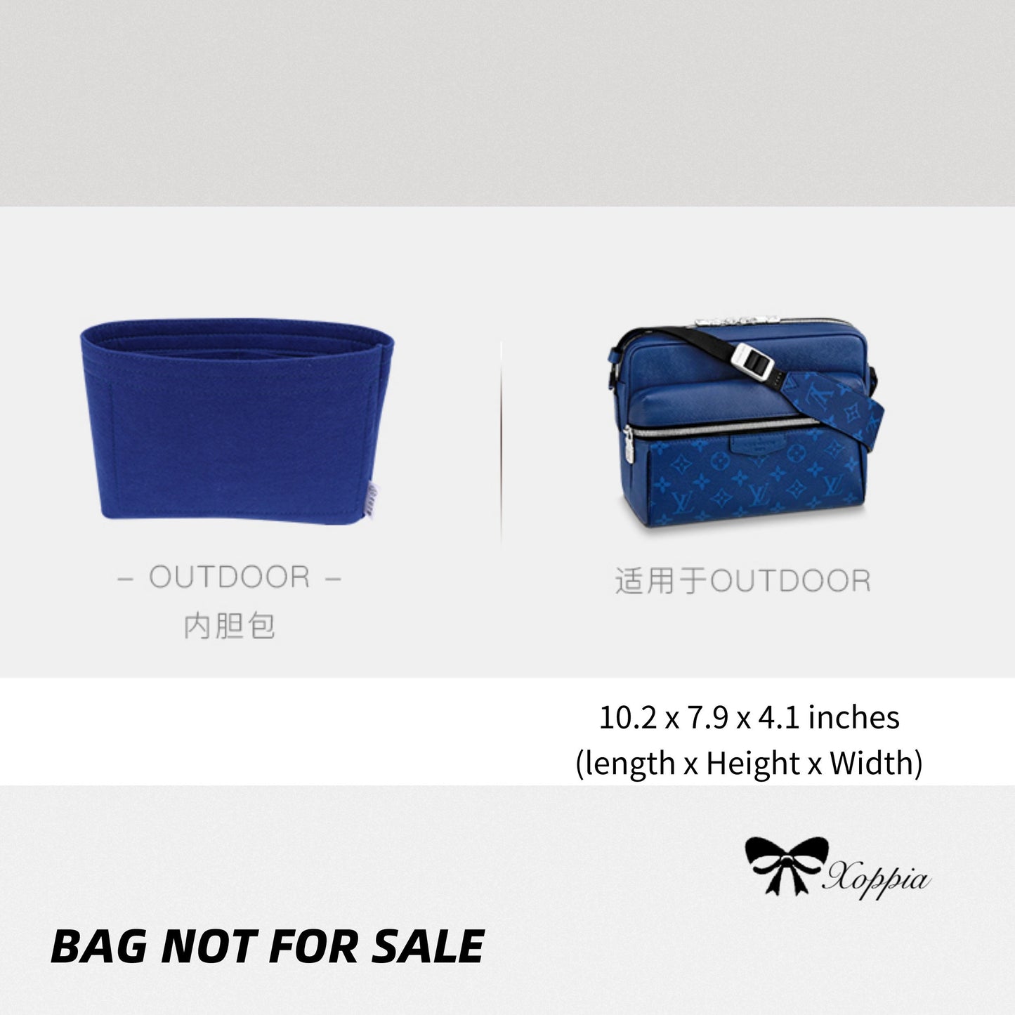 Bag Organizer For Outdoor Messenger Taigarama MEN Bags. Bag Insert For Handbag Bag.