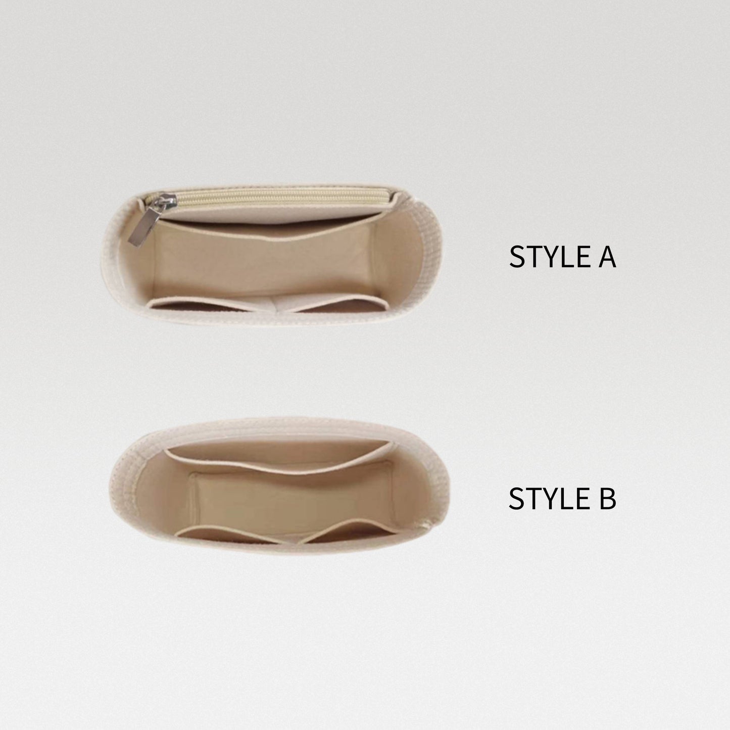 Bag Organizer For Andy Tote With Horse And Carriage. Bag Insert For Classical Bag.