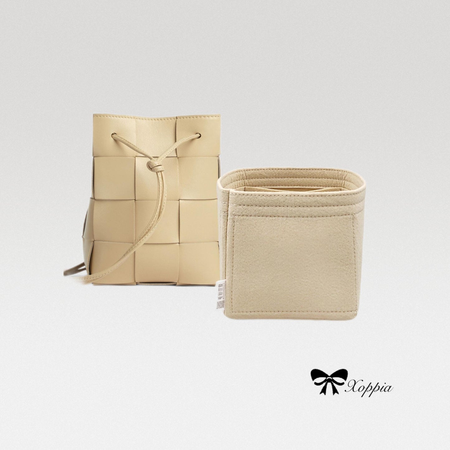 Bag Organizer For BV Cassette Bucket Bag. Bag Insert For Classical Bag.