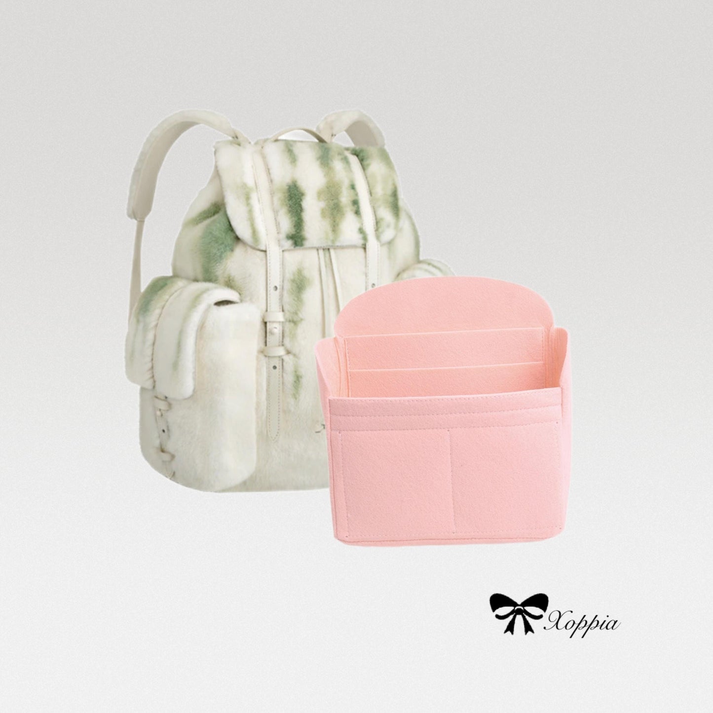 Bag Organizer For Christopher BackpackMonogram GM Prism. Bag Insert For Classical Bag.