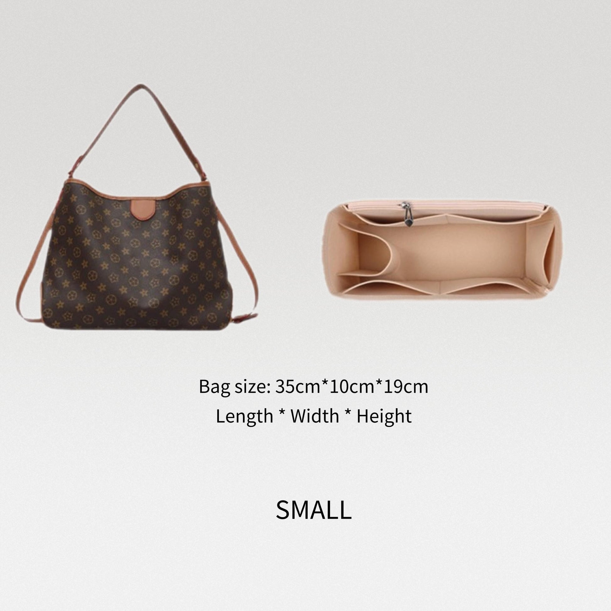 Bag Organizer For Monogram Delightful PM MM. Bag Insert For Classical –  Xoppia