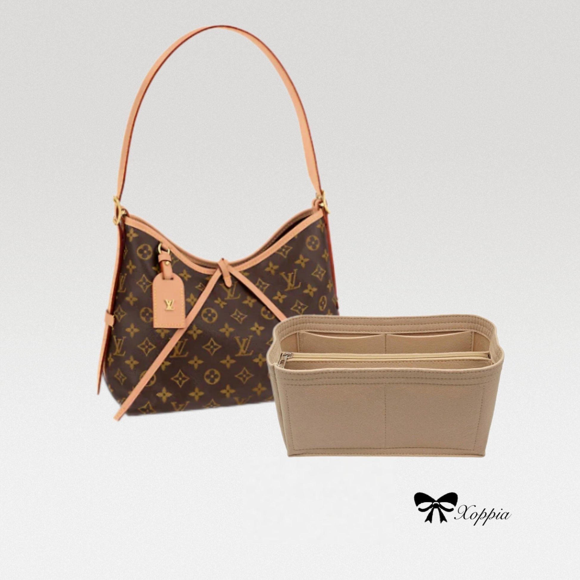 Bag Organizer For Carryall PM NM MM Handbag. Bag Insert For Classical –  Xoppia