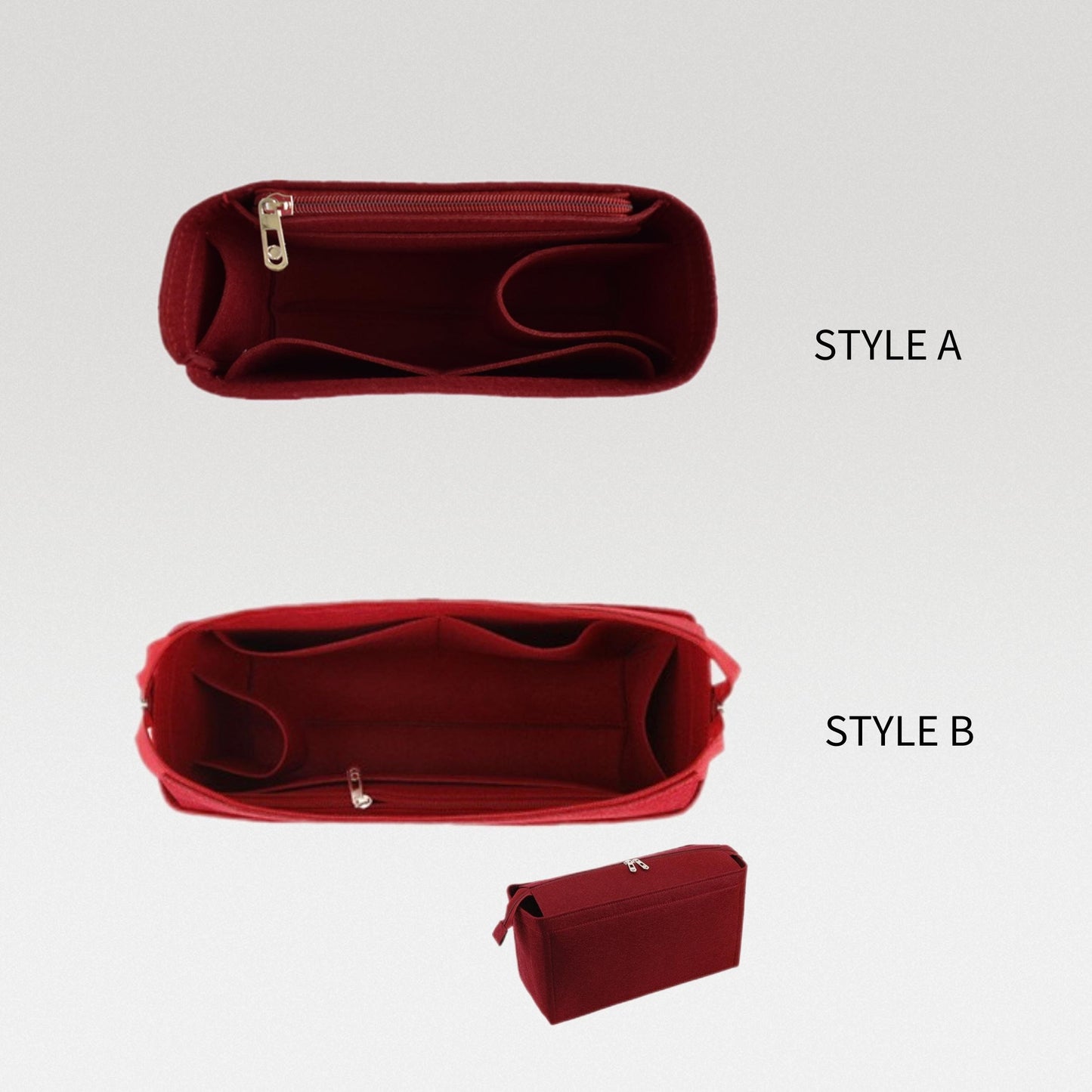 Bag Organizer For OnTheGo Tote Bicolor Monogram Empreinte Giant PM. Bag Insert For Onthego Handbags.