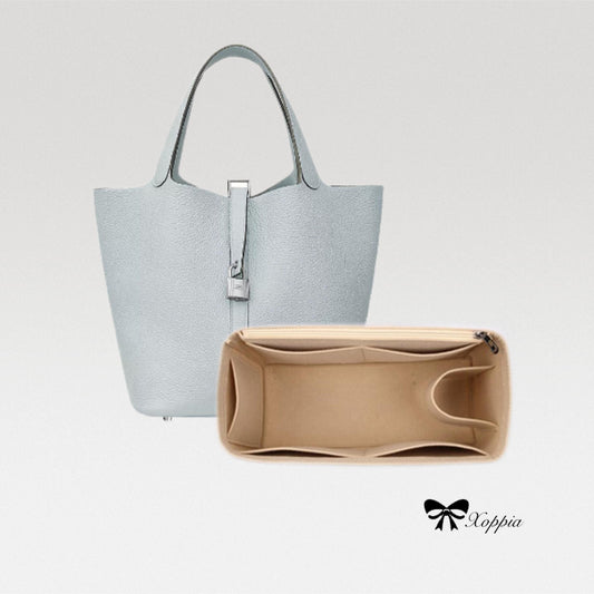 Bag Organizer For Picotin 26. Bag Insert For Classical Bag. Designer Bag Liner For Picotin