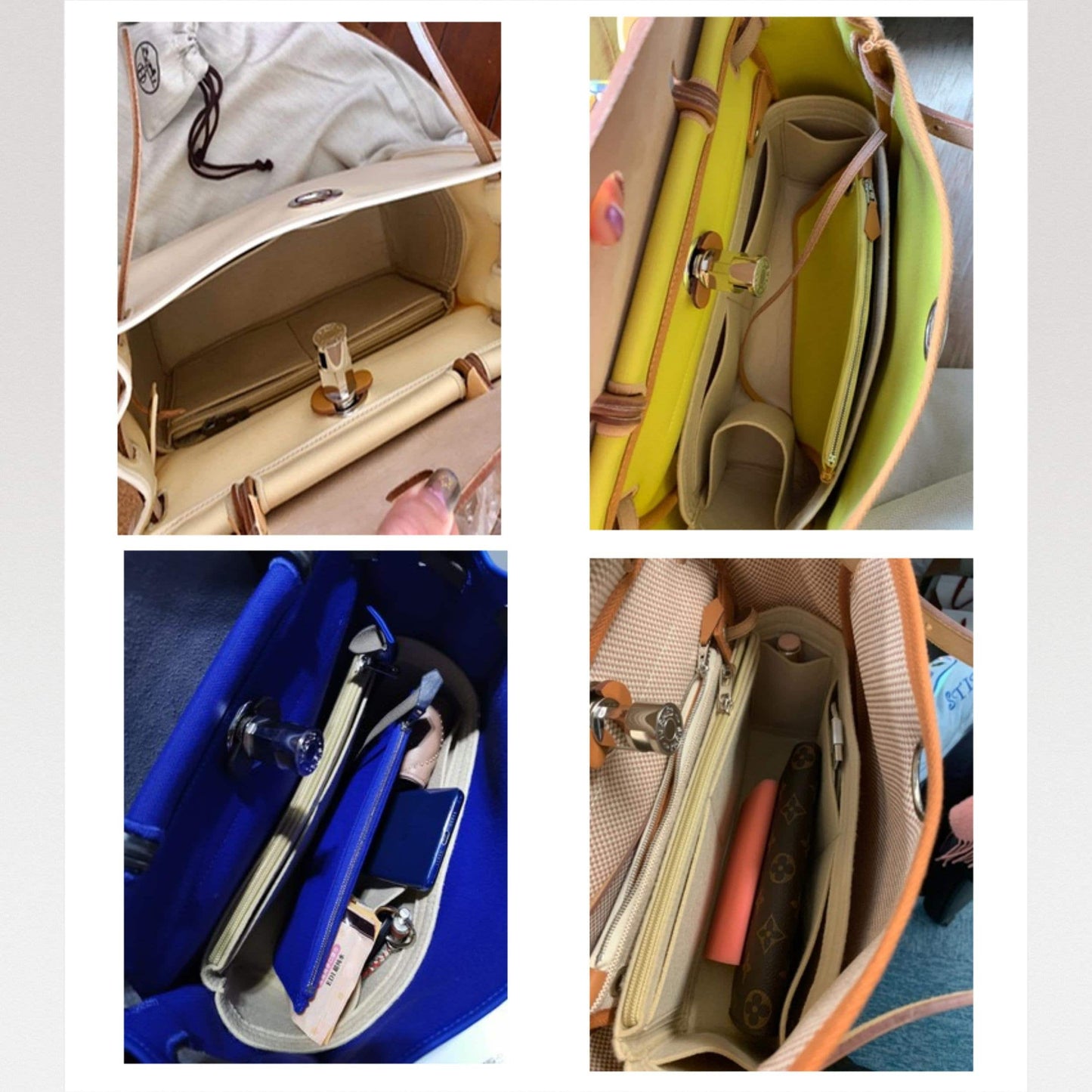 Bag Organizer For Cabag Elan 32 39 Bag. Bag Insert For Classical Bag.