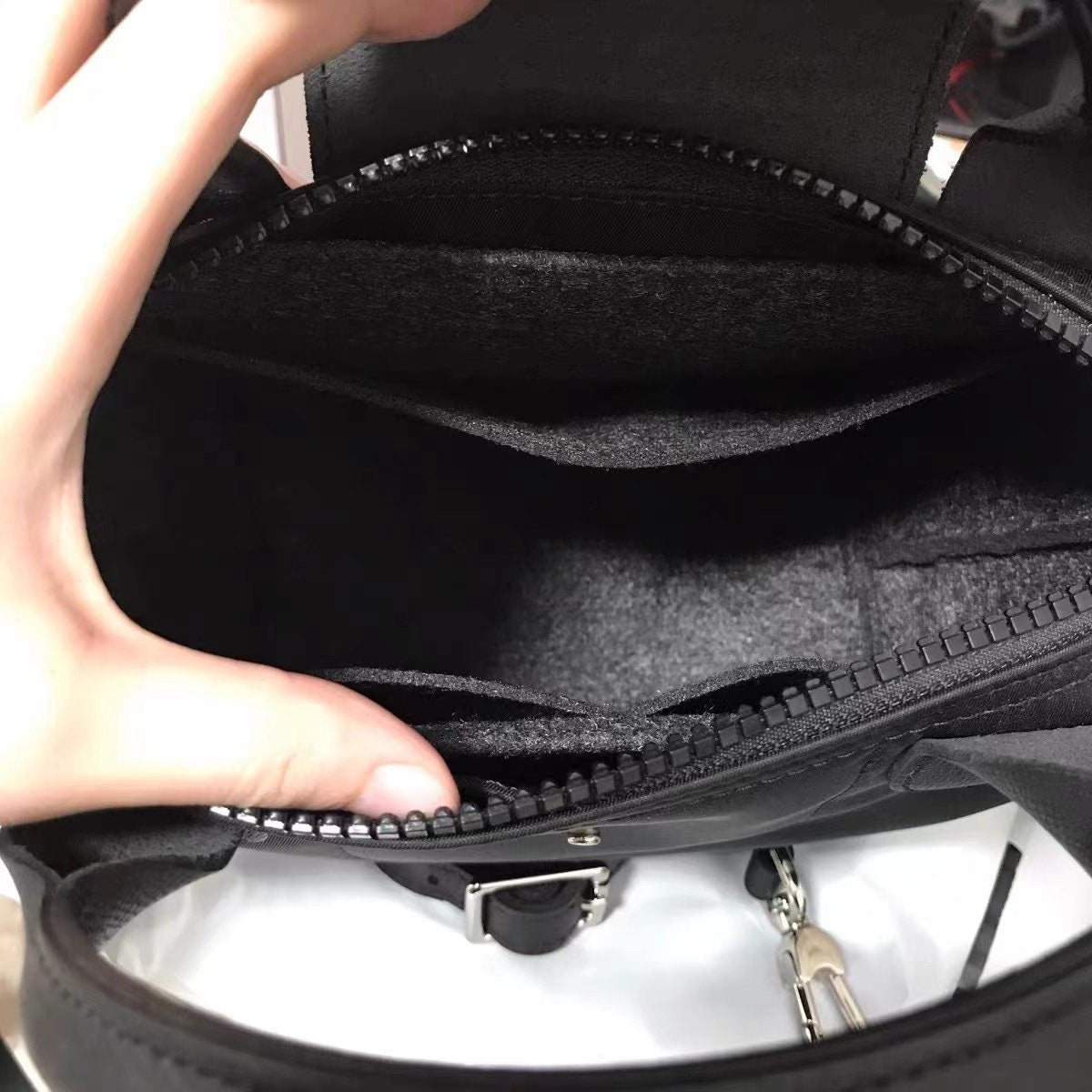 Bag Organizer For LE FOULONNÉ Handle bag. Bag Insert For Classical Tote Bag.