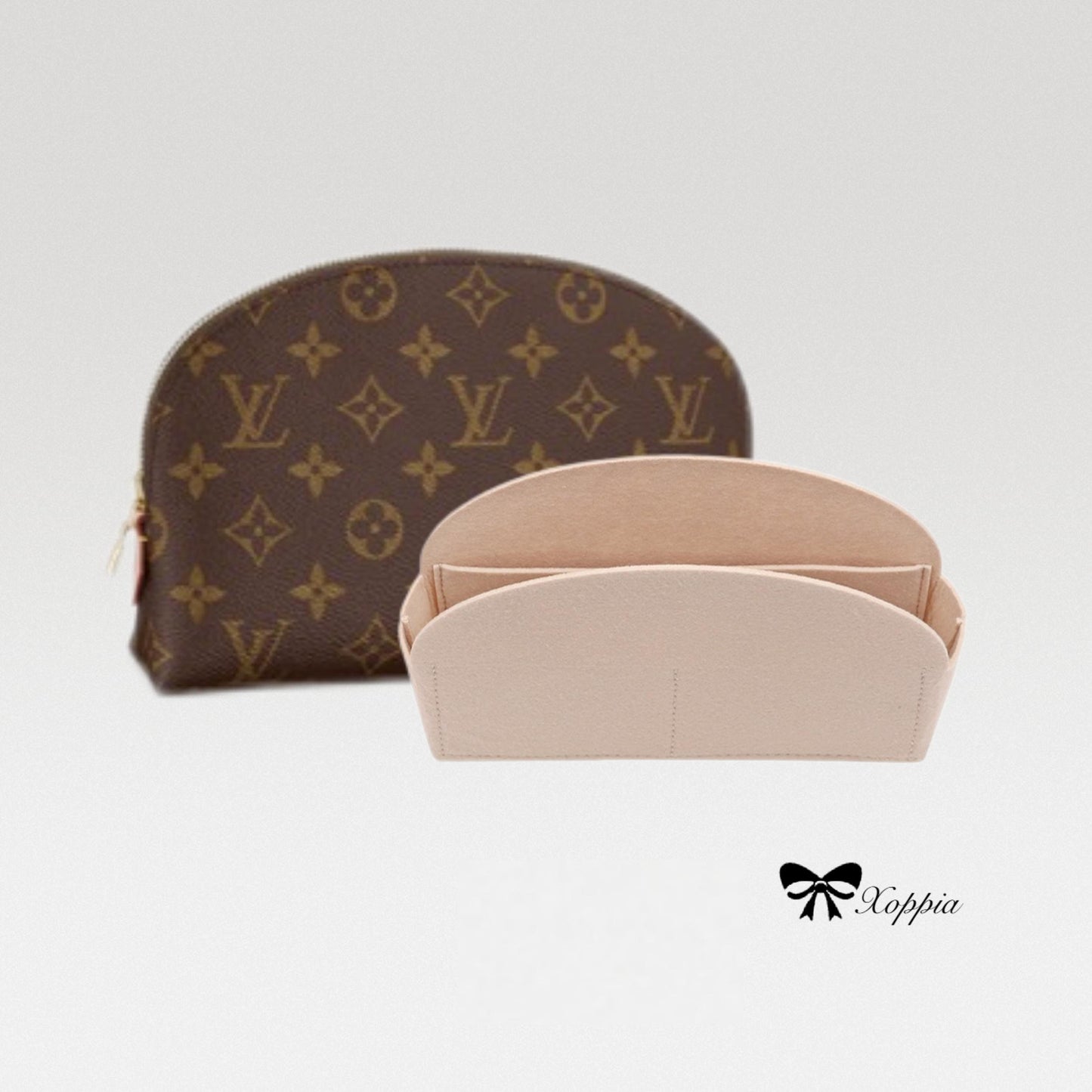 Bag Organizer For Cosmetic Pouch PM Monogram Canvas. Bag Insert For Classical Bag.