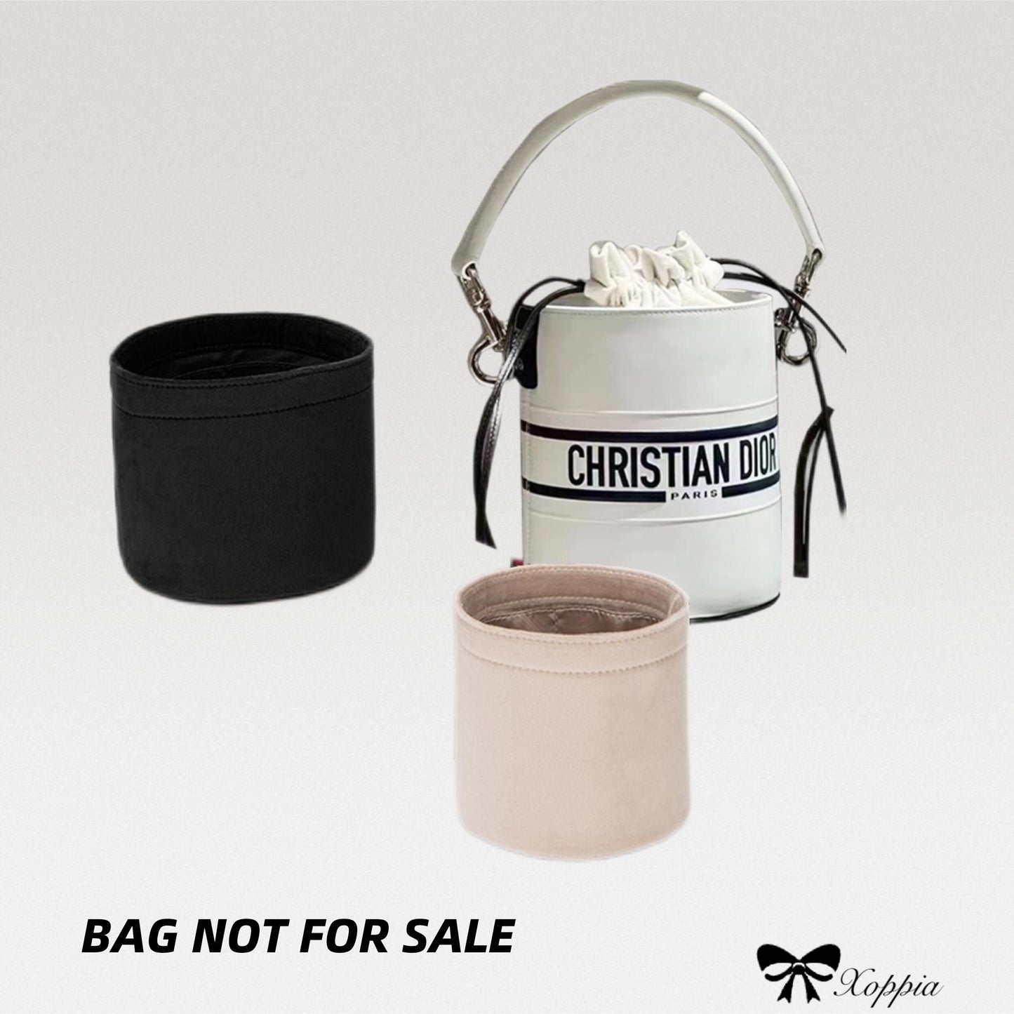 Bag Organizer For Small CD Vibe Bucket Bag. Bag Insert For Classical Bag.