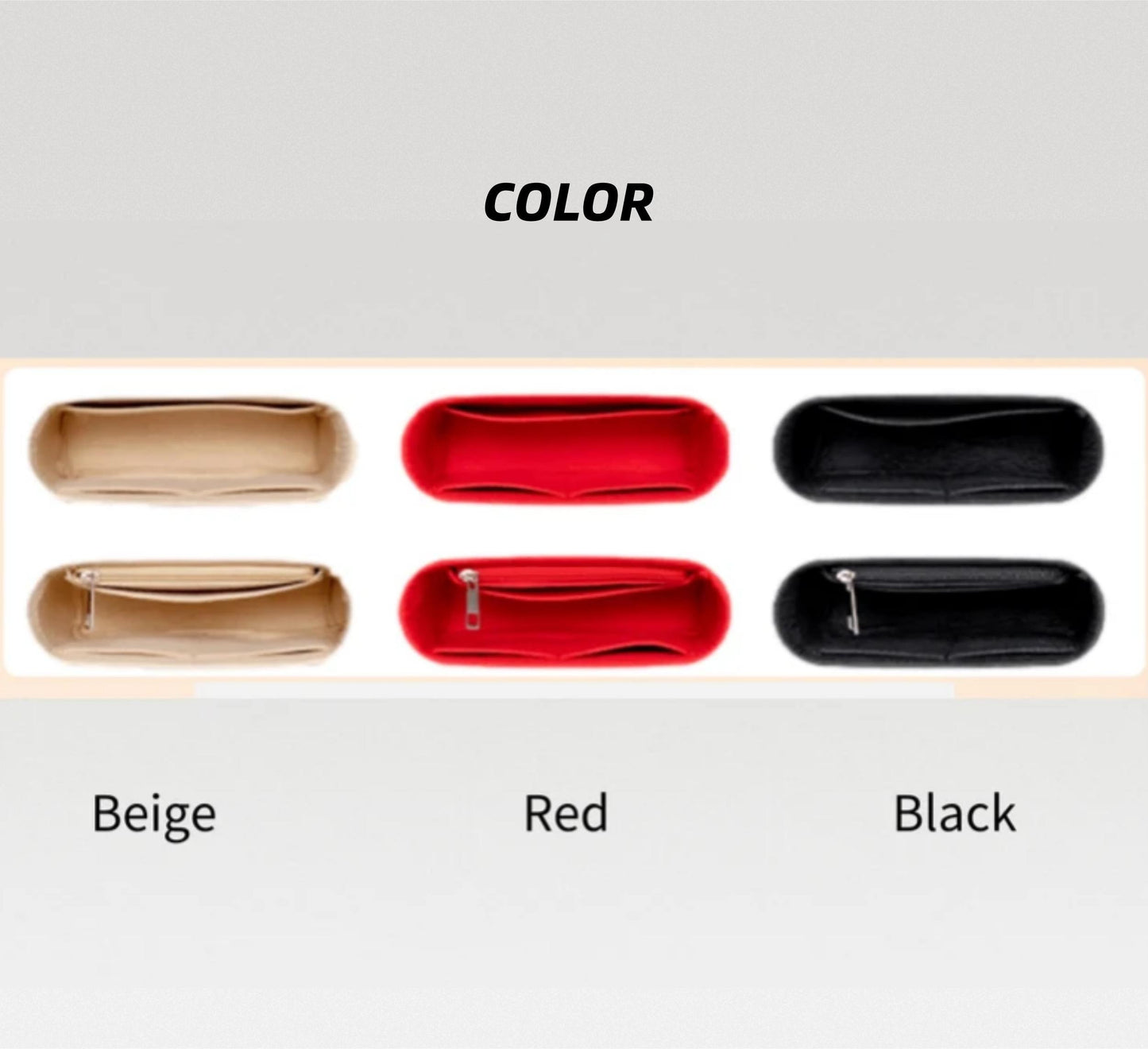 Bag Organizer For Rogue Top Handle Bag | Bag Insert For Shoulder Bag | Felt Bag Organizer For Handbag Bag