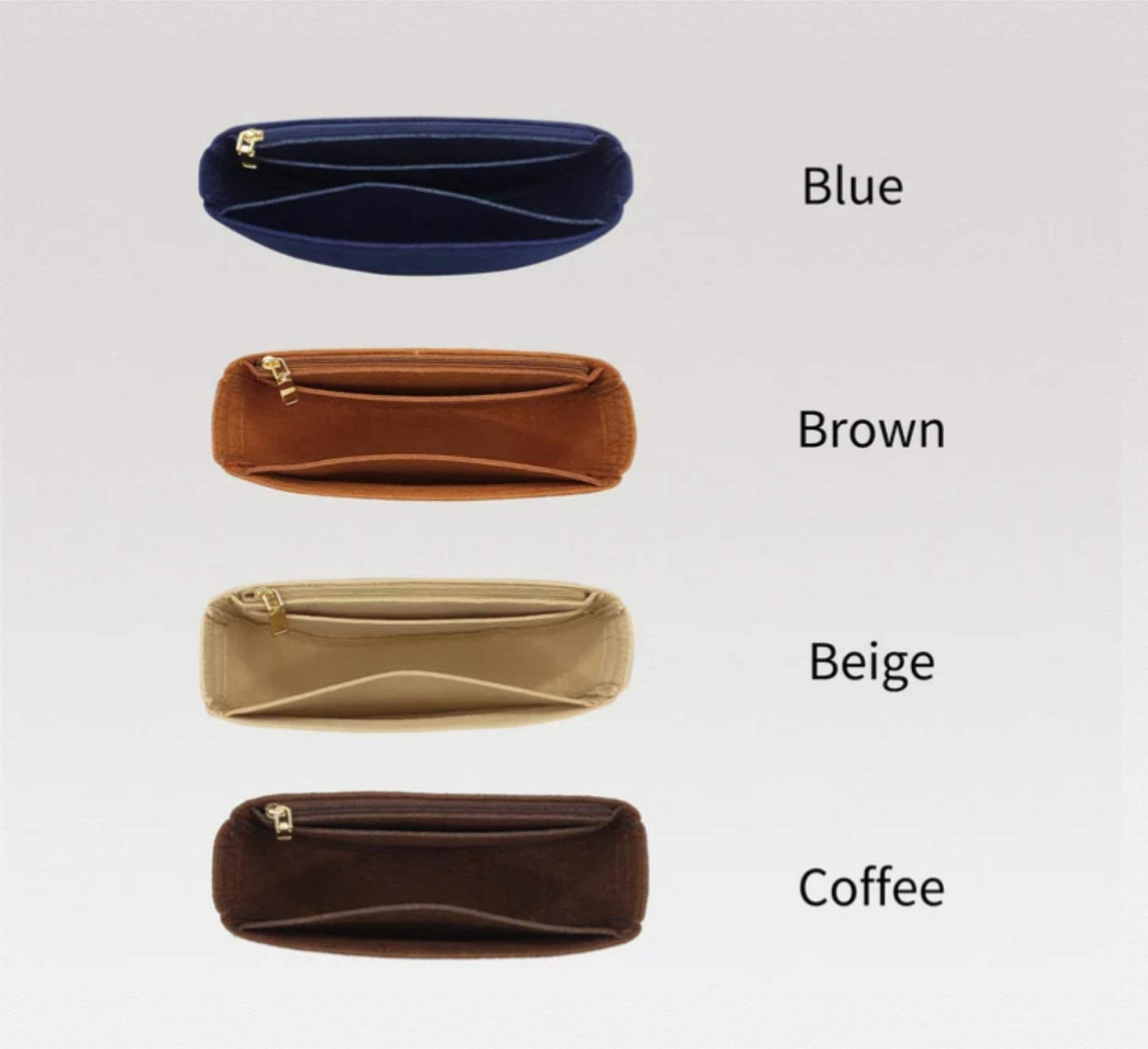 Bag Organizer For Over The Moon | Bag Insert For Shoulder Bag | Felt Bag Organizer For Handbag Bag