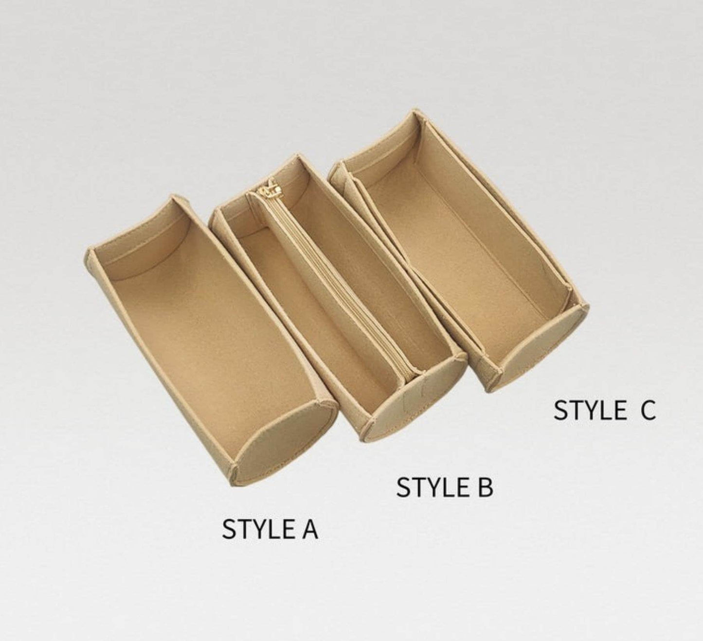 Bag Organizer For Bracelet Pouch | Bag Insert For Shoulder Bag | Felt Bag Organizer For Handbag Bag