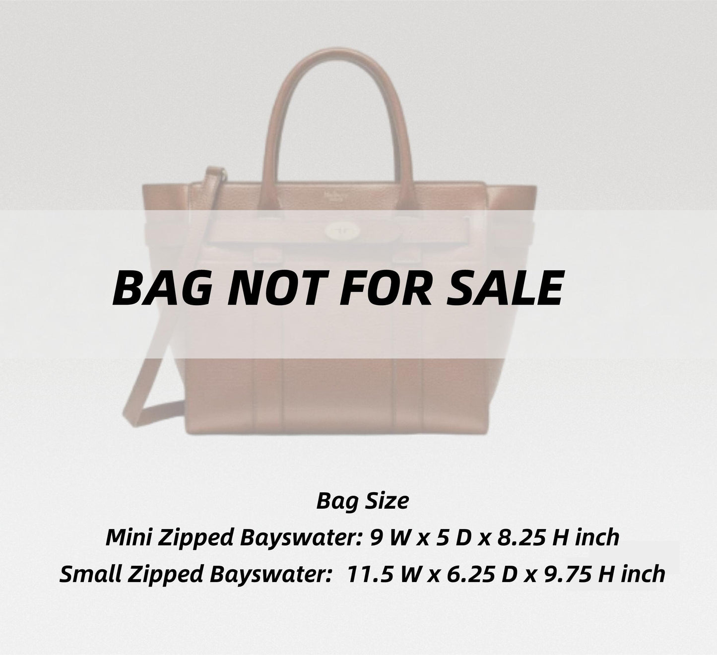 Bag Organizer For Zipped Bayswater Bag | Bag Insert For Tote Bag | Felt Bag Organizer For Handbag Bag