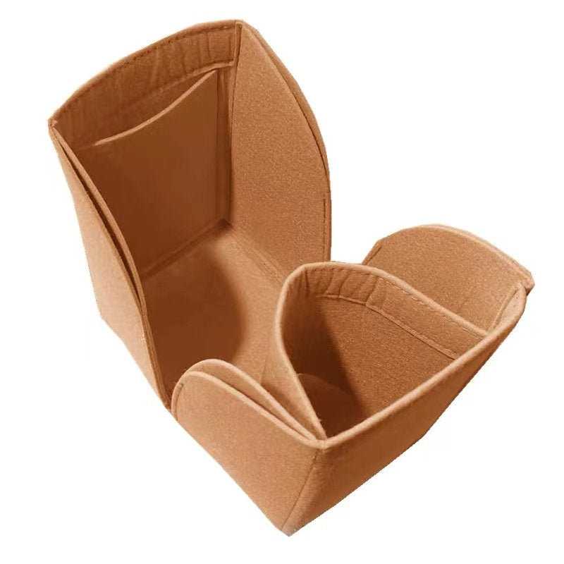 Bag Organizer For Mini Hammock drawstring | Bag Insert For Tote Bag | Felt Bag Organizer For Handbag Bag