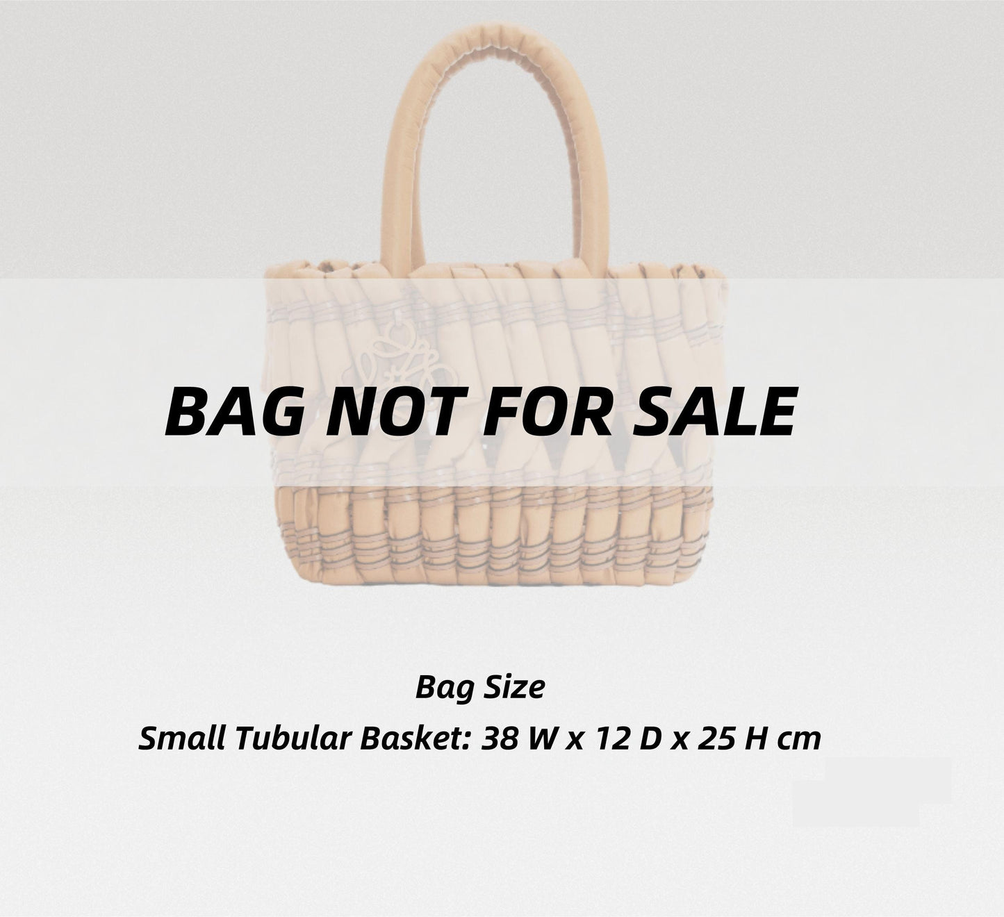 Bag Organizer For Small Tubular Basket in nappa lambskin | Bag Insert For Tote Bag | Felt Bag Organizer For Handbag Bag