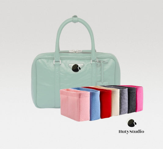 Bag Organizer For Antique nappa leather top handle bag | Bag Insert For Tote Bag | Felt Bag Organizer For Handbag Bag
