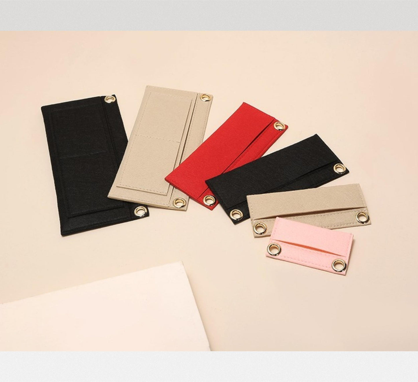 Sarah Wallet Conversion Kit (Felt Insert with Chain) | Bag Strap Chain | Marmont Bag Strap | Chain Leather Strap