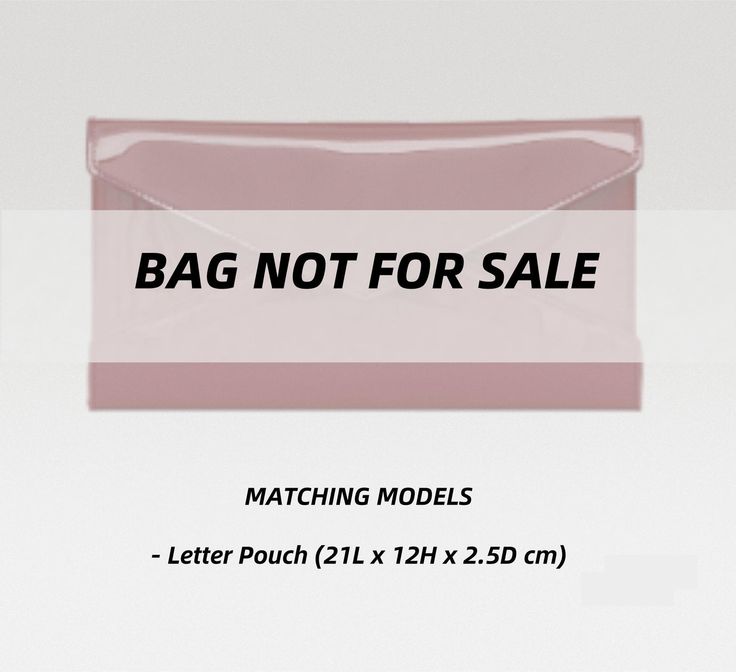 Letter Pouch in Patent Leather Conversion Kit (Felt Insert with Chain) | Strap Chain | Marmont Bag Strap | Chain Leather Strap