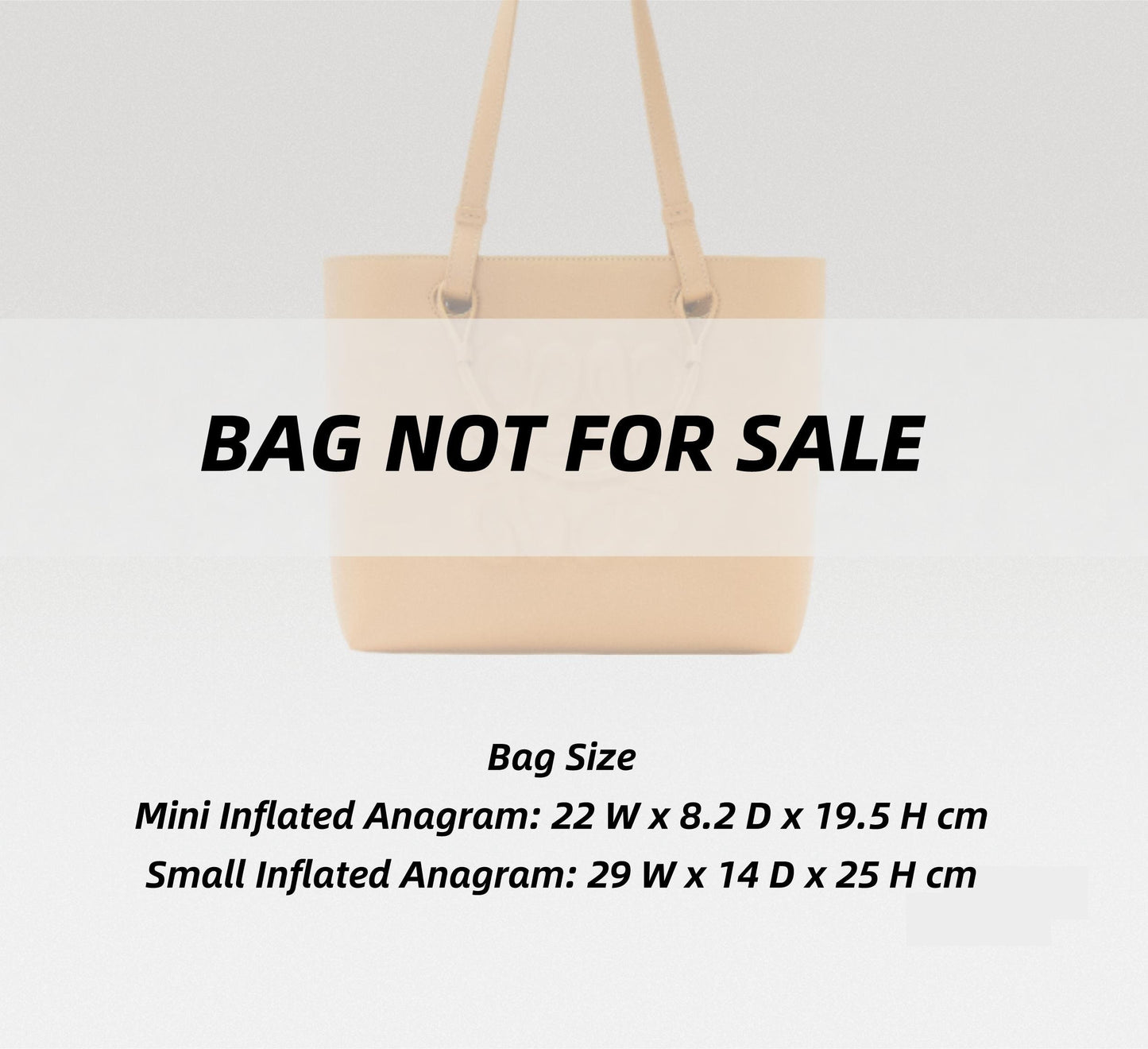 Bag Organizer For Mini Small Inflated Anagram Tote Bag | Bag Insert For Tote Bag | Felt Bag Organizer For Handbag Bag